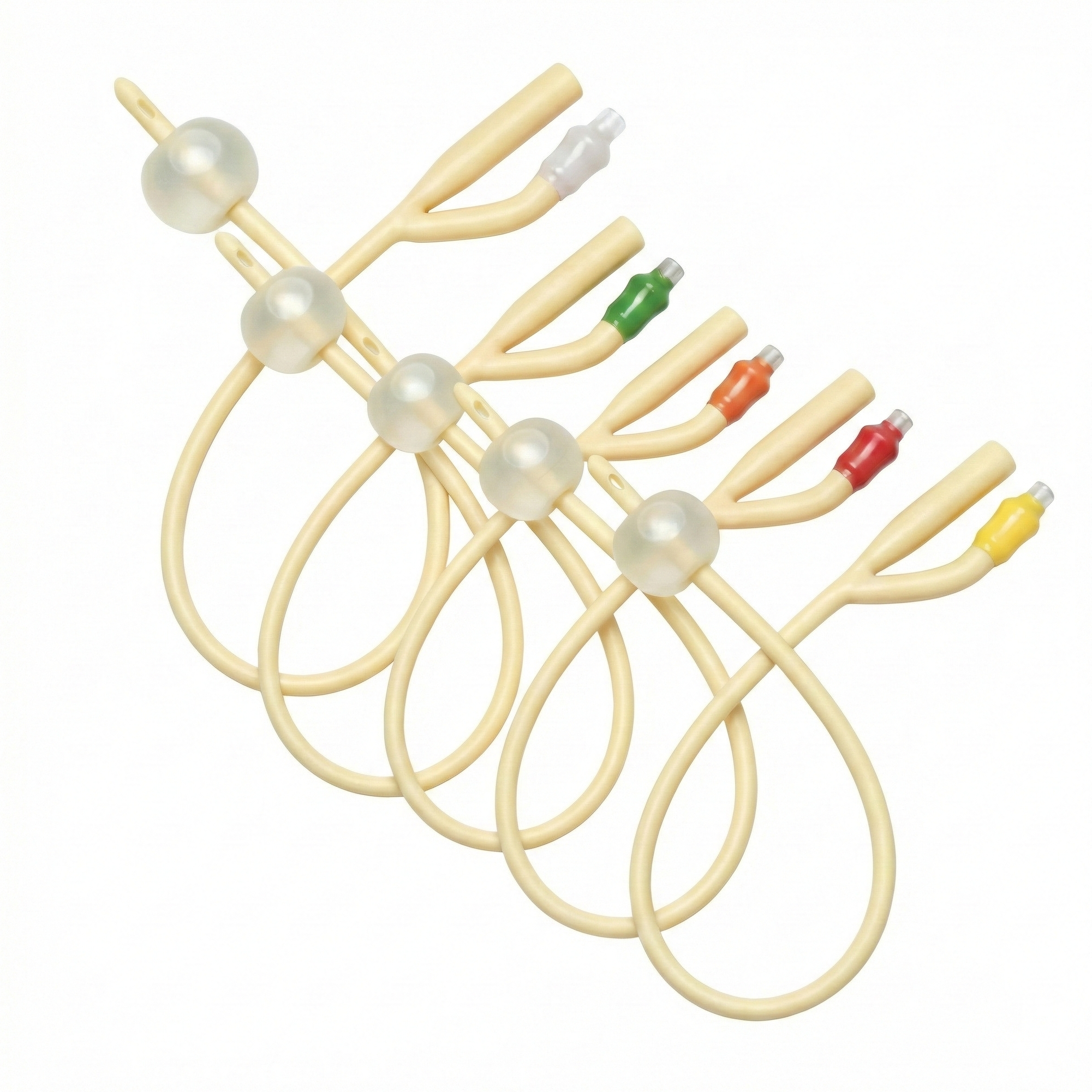 CATÉTER TIPO FOLEY MEDLINE 2-VÍAS RECUBIERTO CON ELASTÓMERO DE SILICONA SOBRE LÁTEX