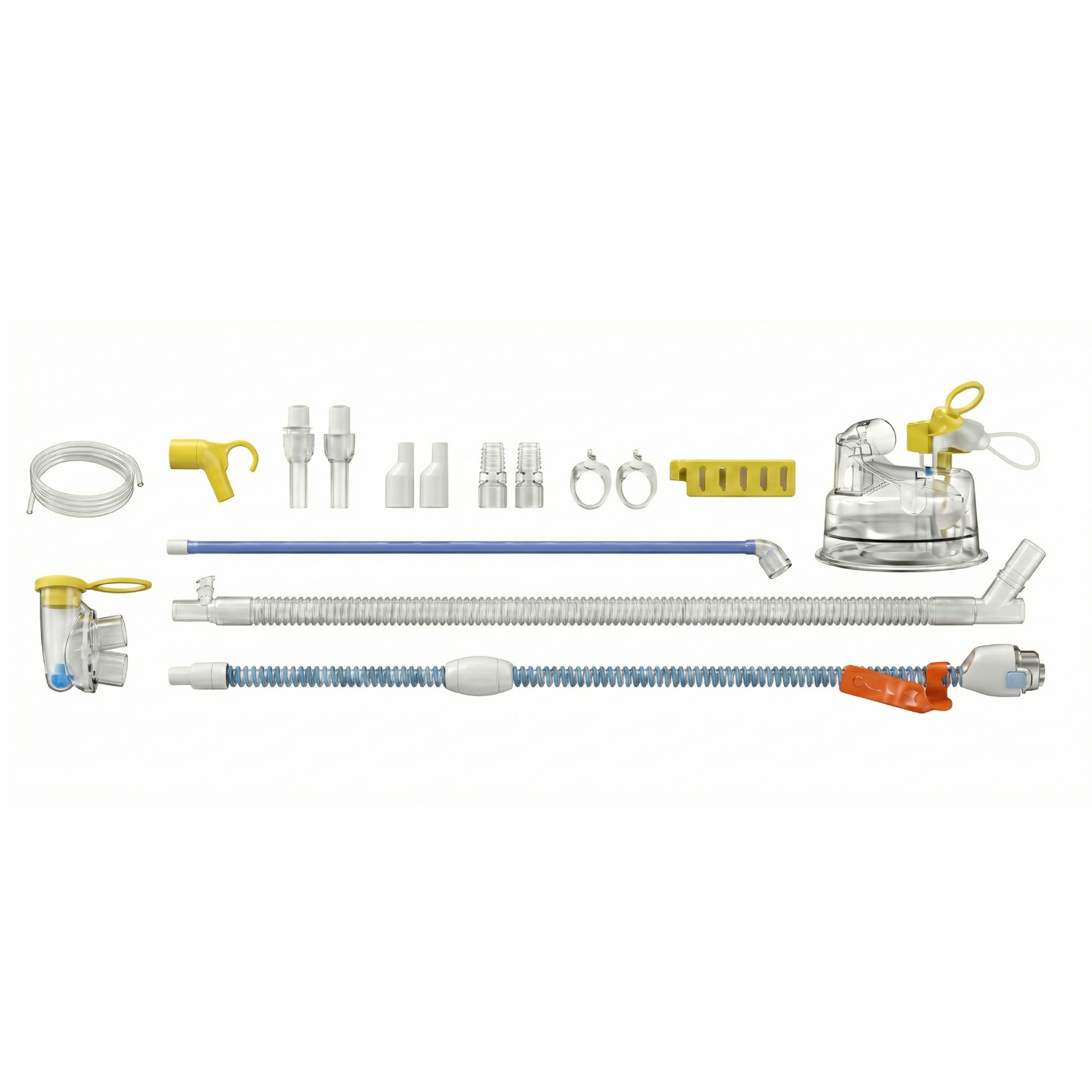 CIRCUITO NEONATAL DESECHABLE, LONGITUD 1.75 METROS, CON CABLE CALEFACTOR EN AMBAS RAMAS