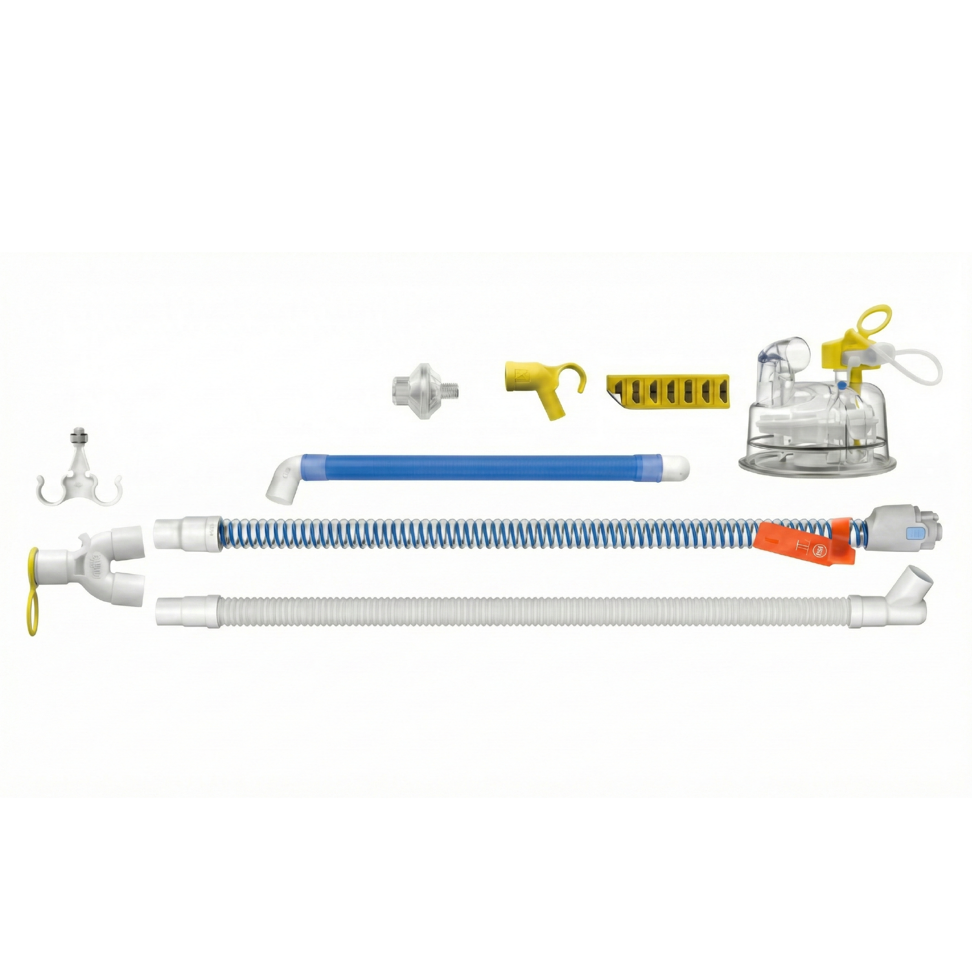 CIRCUITO ADULTO DESECHABLE, CON CABLE CALEFACTOR EN AMBAS RAMAS